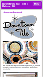 Mobile Screenshot of downtowntile.net